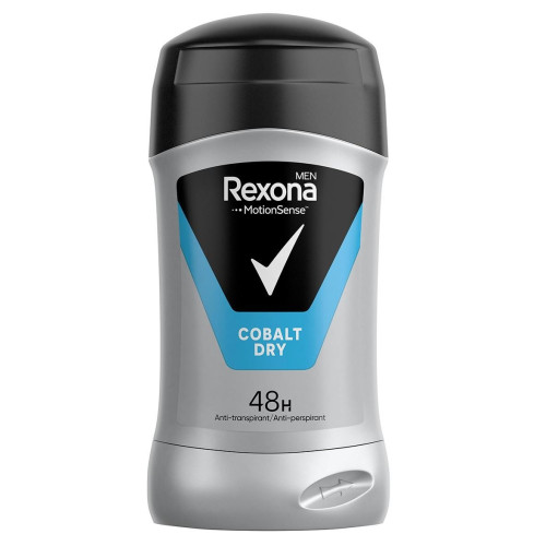 Антиперспірант твердий чоловічий Rexona Men Cobalt Dry 50 мл. Антиперспірант твердий чоловічий Rexona Men Cobalt Dry 50 мл.